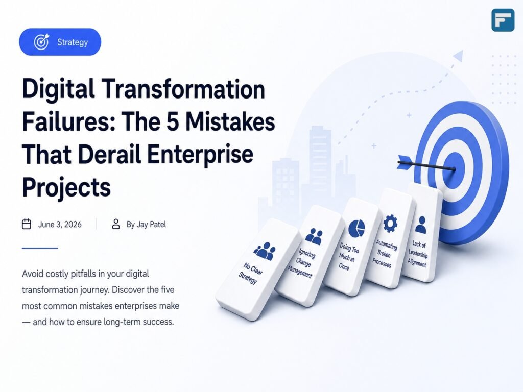 Digital transformation failures