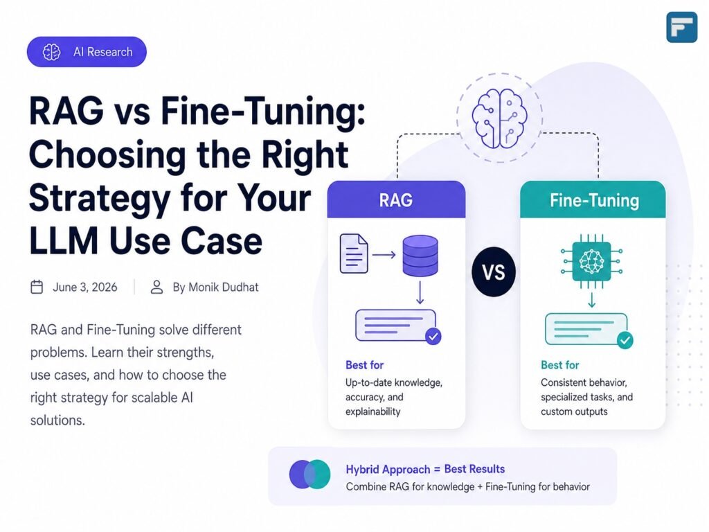 RAG vs fine tuning
