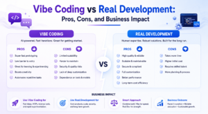 Vibe Coding vs Real Development: Pros, Cons, and Business Impact